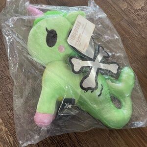 Tokidoki green Mermicorno lily pad plush New